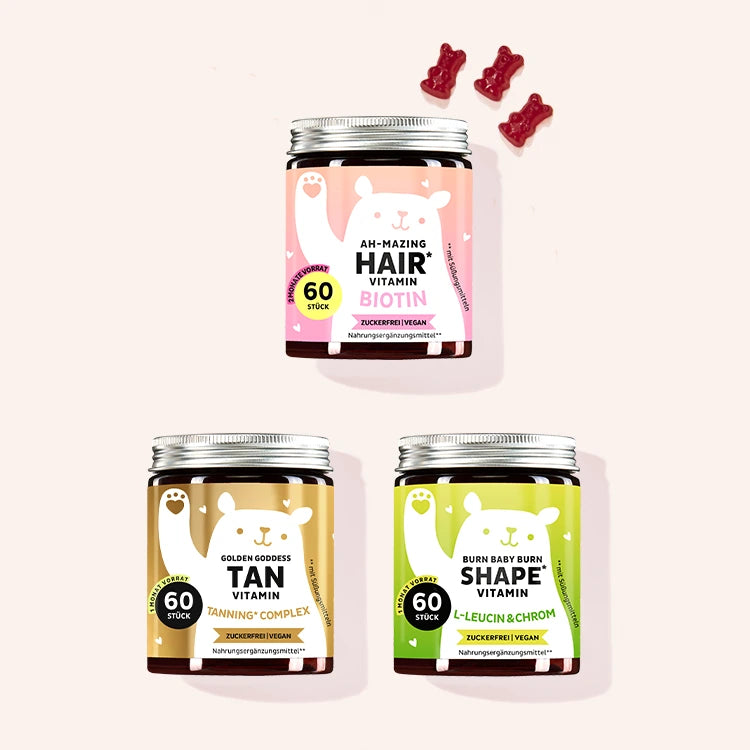 Trio Für Haare, Haut Und Figur
