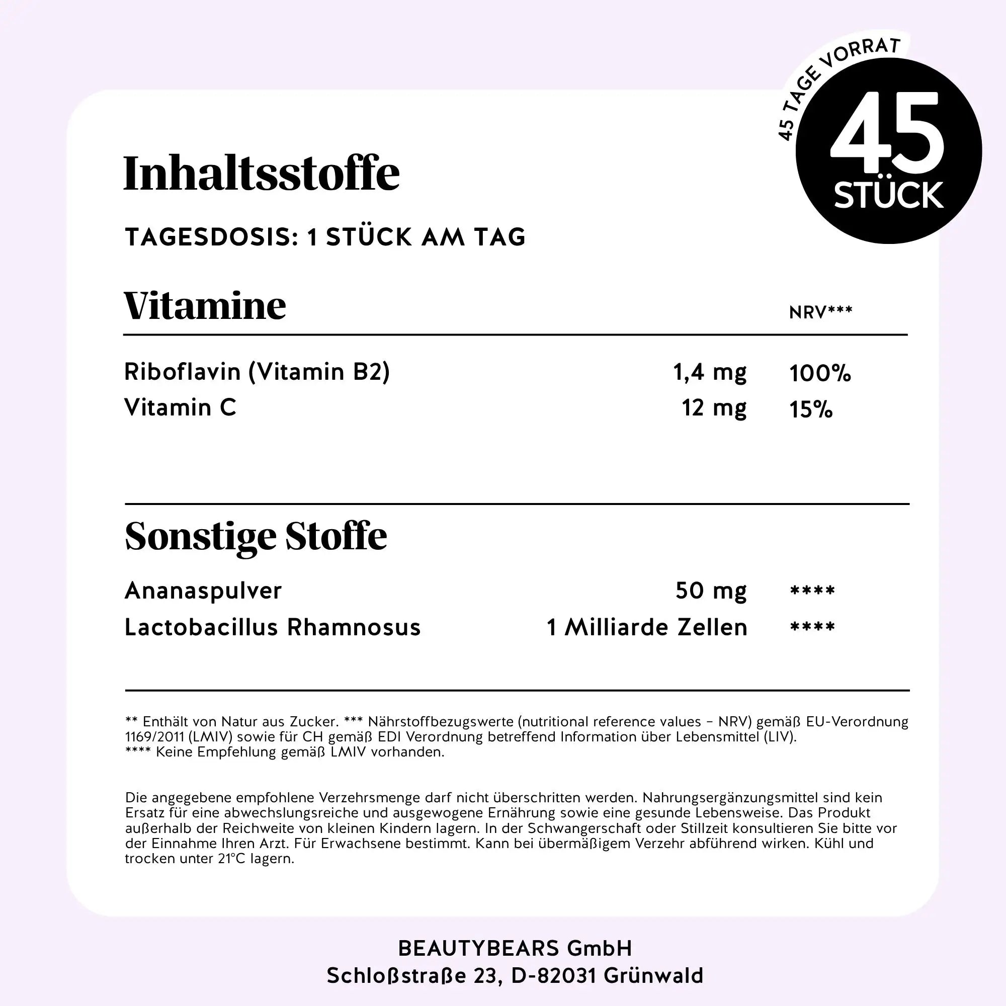 Intimate Balance Flora* Vitamin