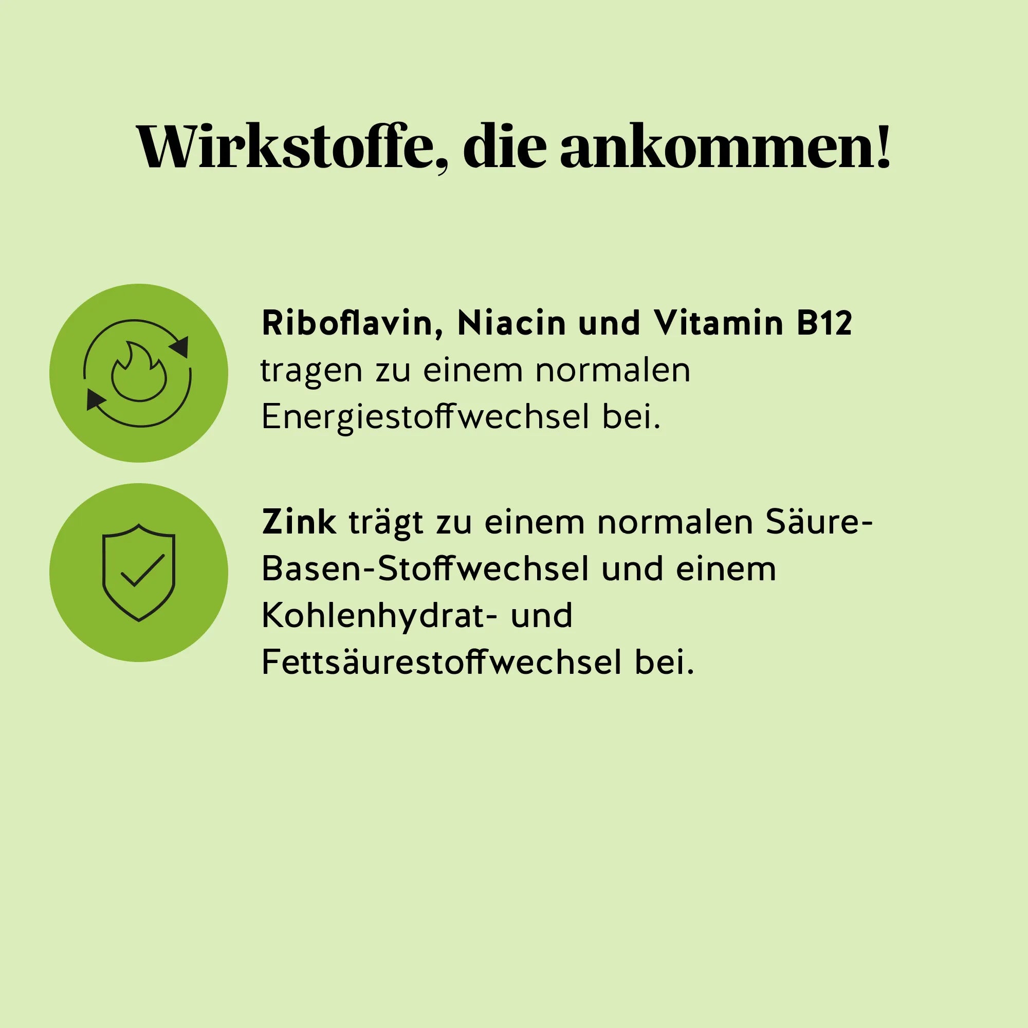 Bears with Benefits My Metabolic Matcha – Riboflavin, Niacin und Vitamin B12 tragen zu einem normalen Energiestoffwechsel bei.