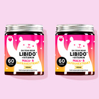 Die Oh Yeah Libido Vitamine mit Maca von Bears with Benefits als 40 Tageskur.