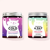 2er Set "Immun Protection Duo" bestehend aus den It's Beary Cold Vitamins mit Holunderbeere, Vitamin C und Zink und den One Bear A Day Vitamins mit Immunkomplex von Bears with Benefits