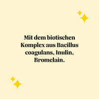 Bears with Benefits REST & DIGEST GUT FLOW* Vitamin – Biotic Complex mit Bacillus coagulans, Inulin und Bromelain für Darmflora & Verdauungsbalance, plus Vitamin B6 1,4 mg pro Bärchen, vegane Nahrungsergänzung, ohne Zuckerzusatz
