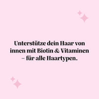 Bears with Benefits AH-MAZING Hair Vitamin – Biotin und Vitamine für gesundes Haarwachstum von innen, geeignet für alle Haartypen, vegane Nahrungsergänzung für Frauen