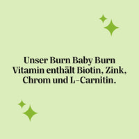 Bears with Benefits Burn Baby Burn Vitamin – Zitat zu den Gummies mit L-Carnitin & Grüntee-Extrakt.
