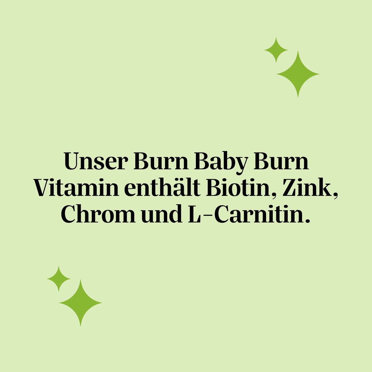Bears with Benefits Burn Baby Burn Vitamin – Zitat zu den Gummies mit L-Carnitin & Grüntee-Extrakt.