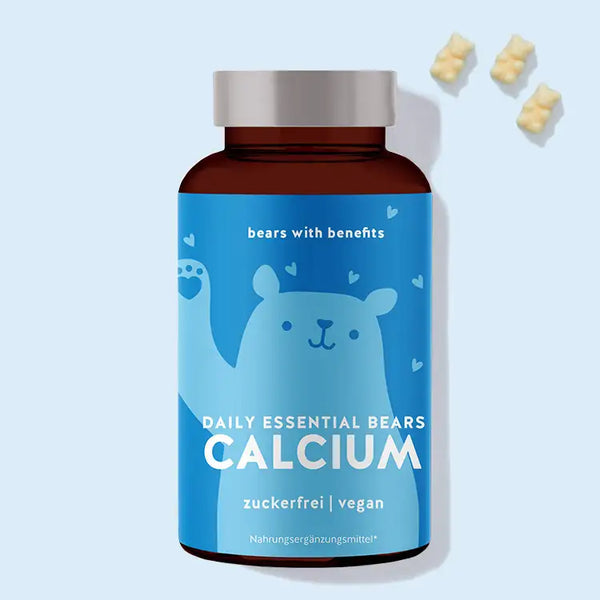 Daily Essential Bears: Calcium für Muskeln & Knochen