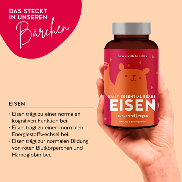 Vegan Essentials: Vitamin B12 + Eisen + Calcium