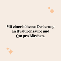 Bears with Benefits Forever Young SKIN Vitamin – Höhere Dosierung an Hyaluronsäure und Coenzym Q10 pro Bärchen, Kollagen & Hyaluron Gummibärchen für normale Kollagenbildung und normale Funktion der Haut, zuckerfrei