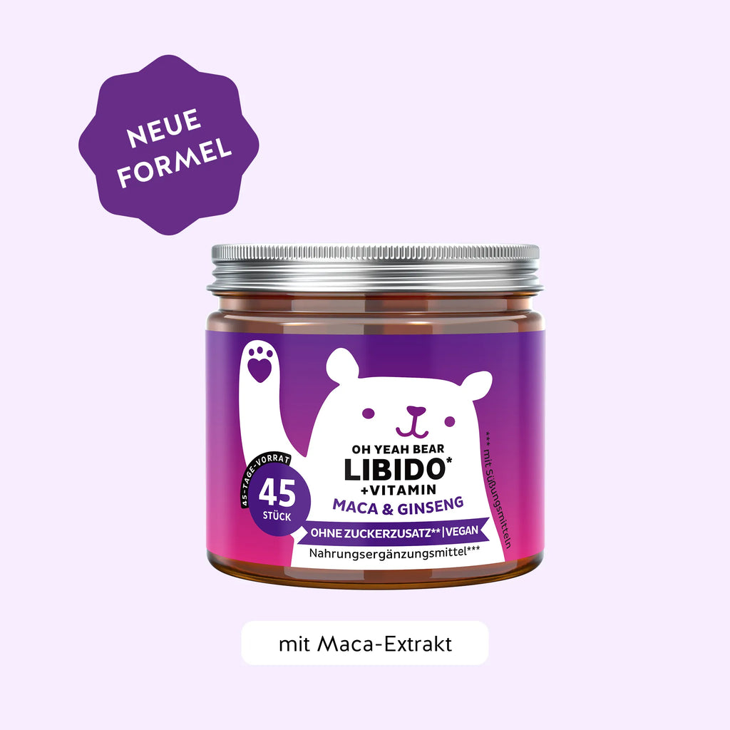 Neue Formel: Oh Yeah Bear Libido* Vitamin
