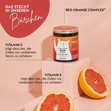 Diese Inhaltsstoffe und Nährstoffe stecken in den Beach Guard Sun Vitamins von Bears with Benefits: Red Orange Complex, Vitamin C und Vitamin E