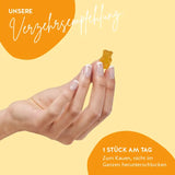 Dies ist die Verzehrsempfehlung der Hey Sunshine Vitamins von Bears with Benefits