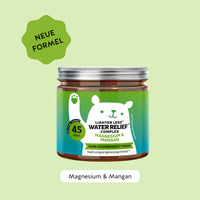 Bears with Benefits Lighter Legs Water Relief Complex – Vegane Magnesium & Mangan Gummibärchen mit neuer Formel für leichte Beine und tägliche Balance, 57 mg Magnesium und 0,5 mg Mangan pro Bärchen, 45 Stück, ohne Zuckerzusatz und vegan